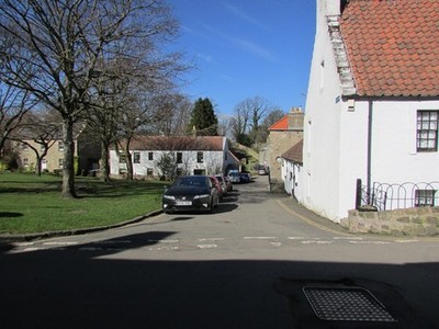 Photo 12x8 Mill Wynd, Falkland From outside the Reading Room Substation [[ c2017