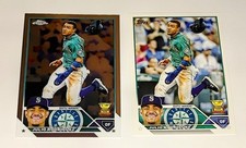 Julio Rodriguez 2023 Topps Chrome + Base Gold Cup (RC) 