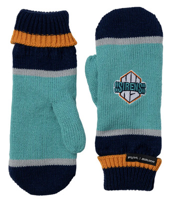 PWHL Women's Hockey League Official Bauer New York Sirens Mittens - One Size