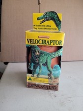 Tiny Perfect Dinosaurs, Velociraptor Book, Poster, Fossilized Egg Model