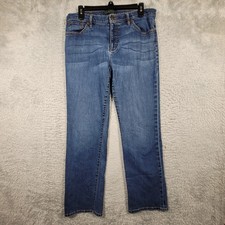 Lauren Ralph Lauren Jeans LRL Classic Straight Womens 12 Blue Denim 32x30