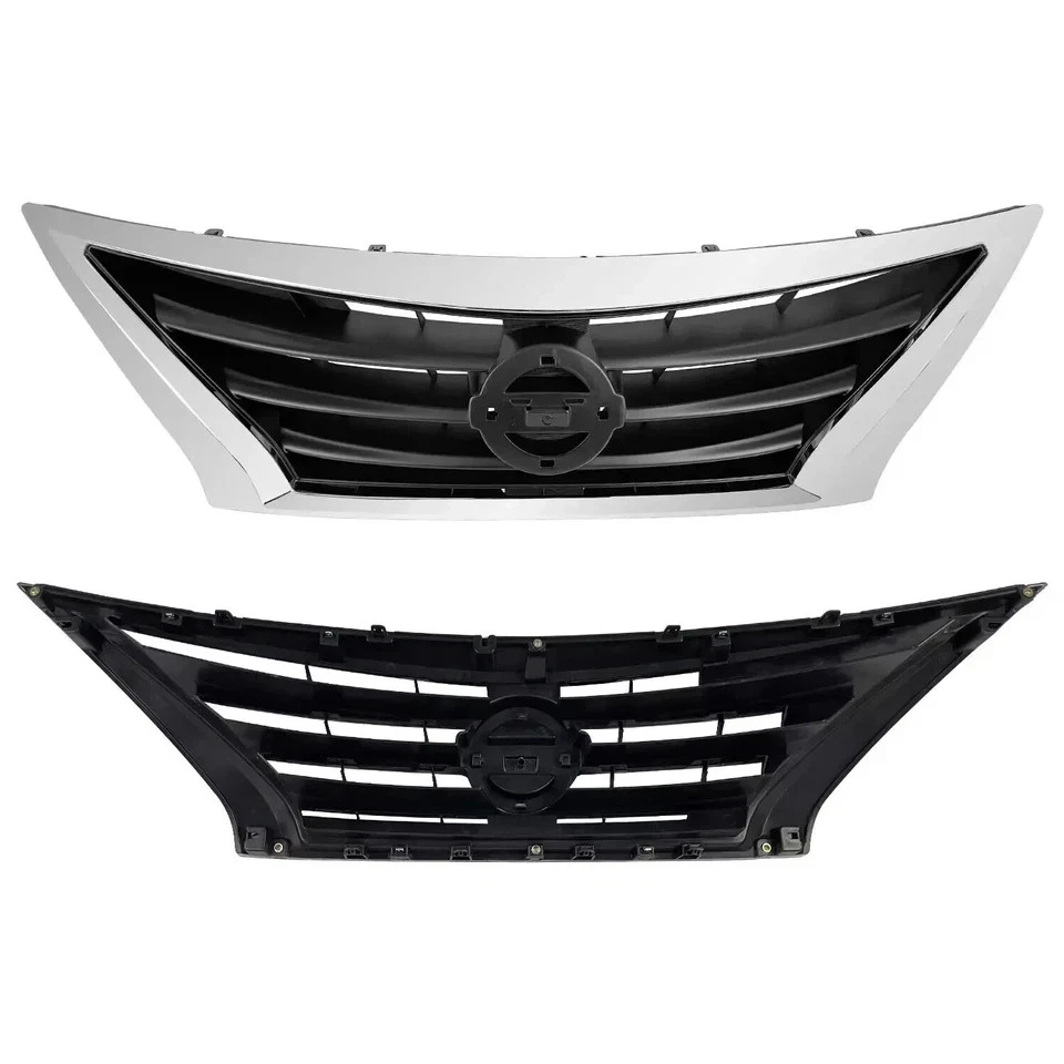 Conjunto de cubierta de parachoques delantero fascia y rejilla para Nissan Altima 2013-2015 Foto 4 de 4