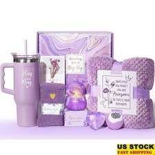 Unique Self Care Gift Basket Women Relaxing Spa Package Birthday Gift Set New