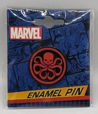 2017 Ata-Boy Marvel Comics Enamel Lapel Pin - Capt. America Hydra Logo