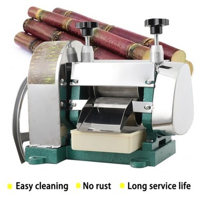 Manual Sugar Cane Presser Handwheel Sugarcane Juicer Machine Home Commercial NEW