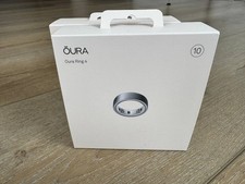 Oura Ring Gen 4 Size 10 Brushed Silver BRAND NEW