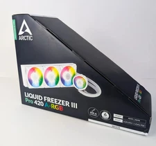 ARCTIC Liquid Freezer III Pro 420 A-RGB white PC Water Cooler  Cooling CPU New