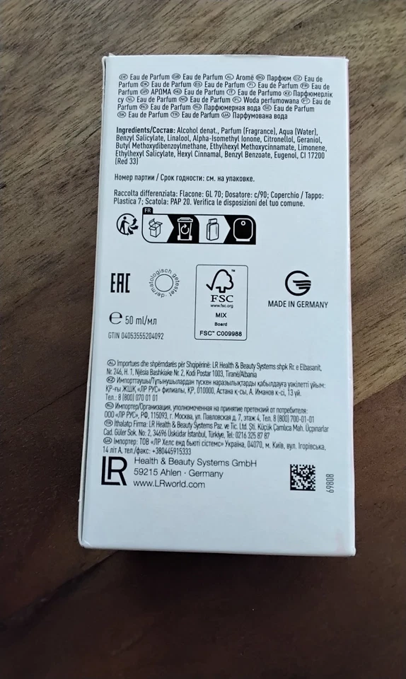 LR Lightning Collection Eau de Parfum Essence of Rose Frauen 50 ml - Bild 4 von 4