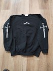 VTG Orange County Choppers Sweatshirt Mens XL Black OCC Biker Motorcycles Y2K