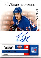 2011-12 Panini Contenders #233 Tim Erixon #/800