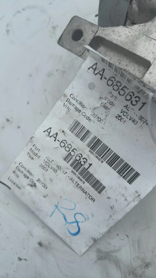 2000 2001 2002 2003 2004 Volvo VOLVO 40 SERIES Alternator - Image 4 of 4