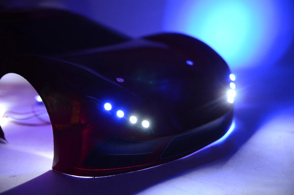 RC LED Light set for Traxxas XO-1 4W4B8R 5mm #48 - Image 2 of 4