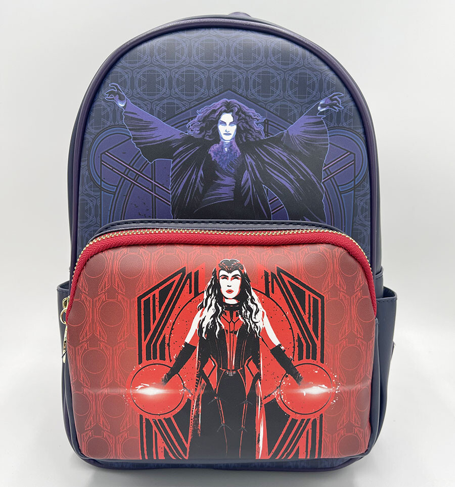 Wanda Scarlet Witch Vision Mini Backpack 2022 Loungefly Disney Red Rare