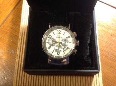 Orologio Cronografo KRAMER in acciaio con datario, 10atm , unisex | eBay