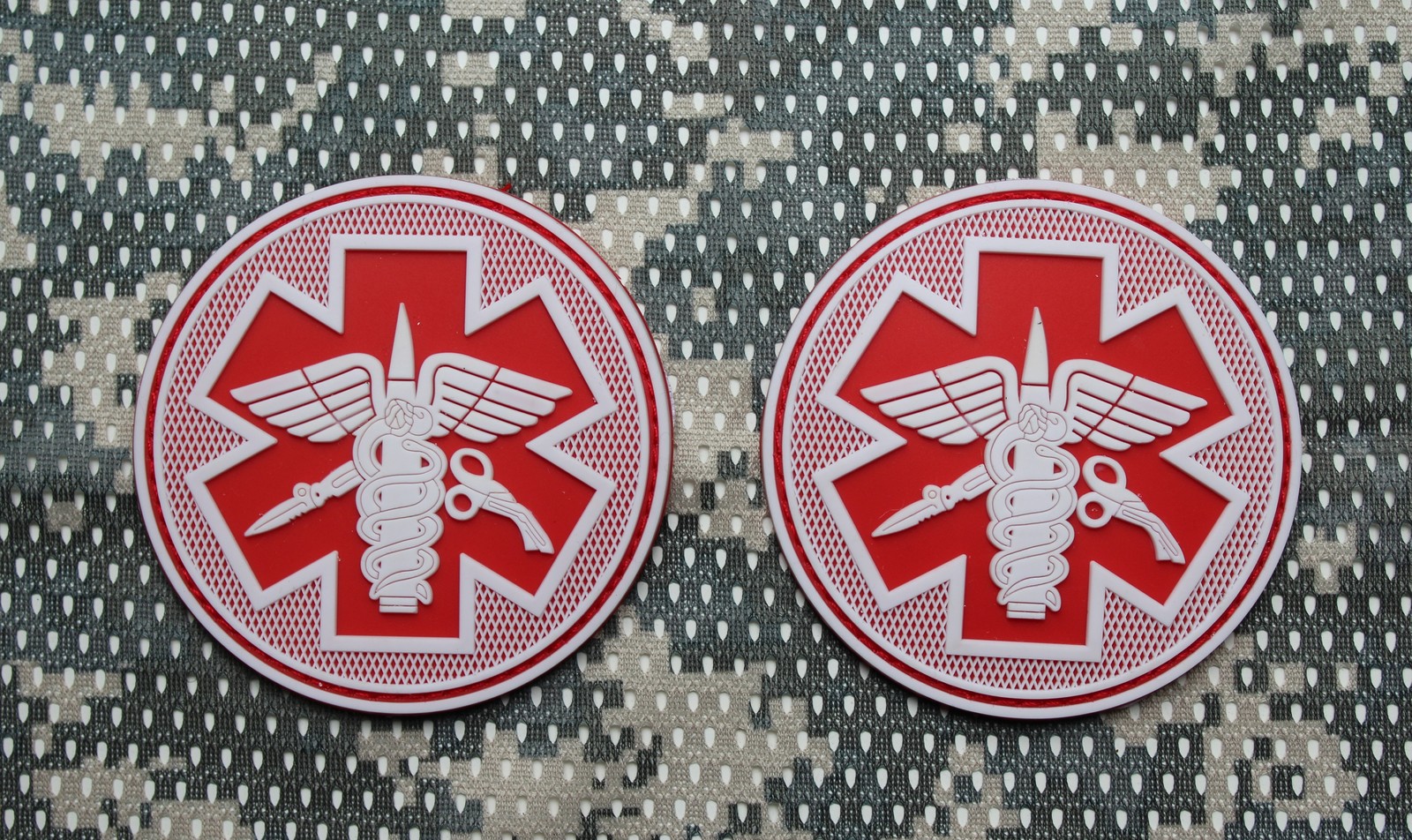 Rubberpatch Rubber Aufnäher Patch Klett EDC BoB 3D Prepper Tactical Tac