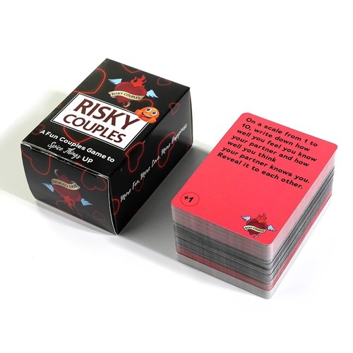 Risky Couples Fun Couples Game Spicy Questions Your Partner Romantic Card Game - Picture 1 of 12