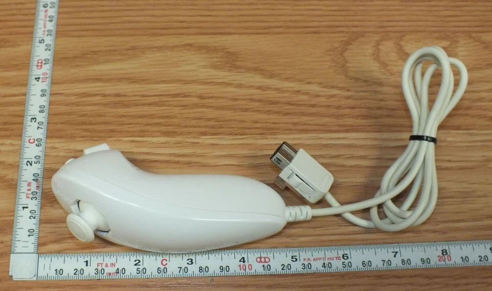Genuine Nintendo (RVL-004) White Nunchuck Navigation Controller For Wii & Wii U! - Image 4 of 4