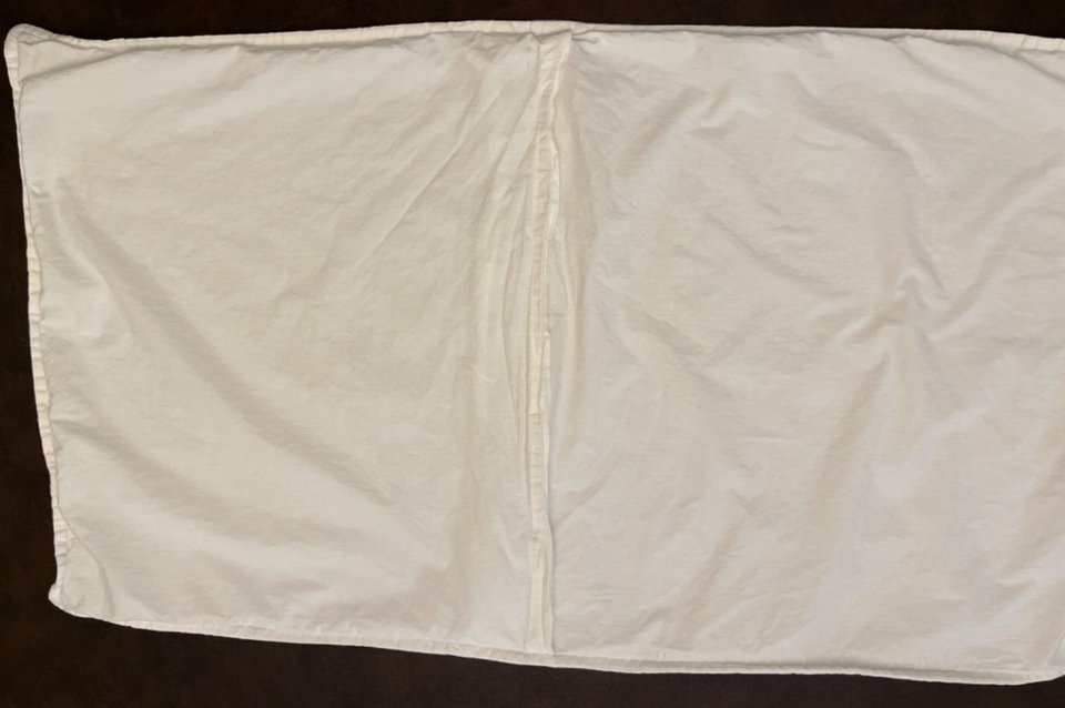 West Elm Quilted King Size Pillow Shams Set of 2 Off White 100 Organic