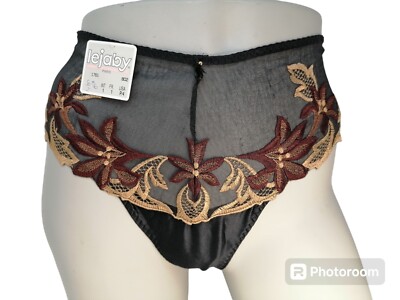 LEJABY - STRING FARBE SCHWARZ REF 1761 GRÖSSE FR36 EUR34