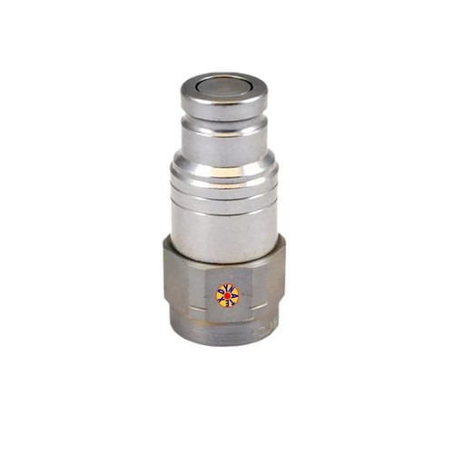 Acoplamiento de manguera hidráulica de 1" de cara plana sonda macho paso de rosca de 1 1/4" - Imagen 6 de 7