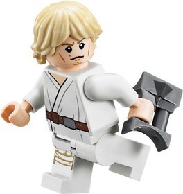 New LEGO Star Wars Luke Skywalker & Obi-wan Minifigures Mos Eisley Cantina 75052