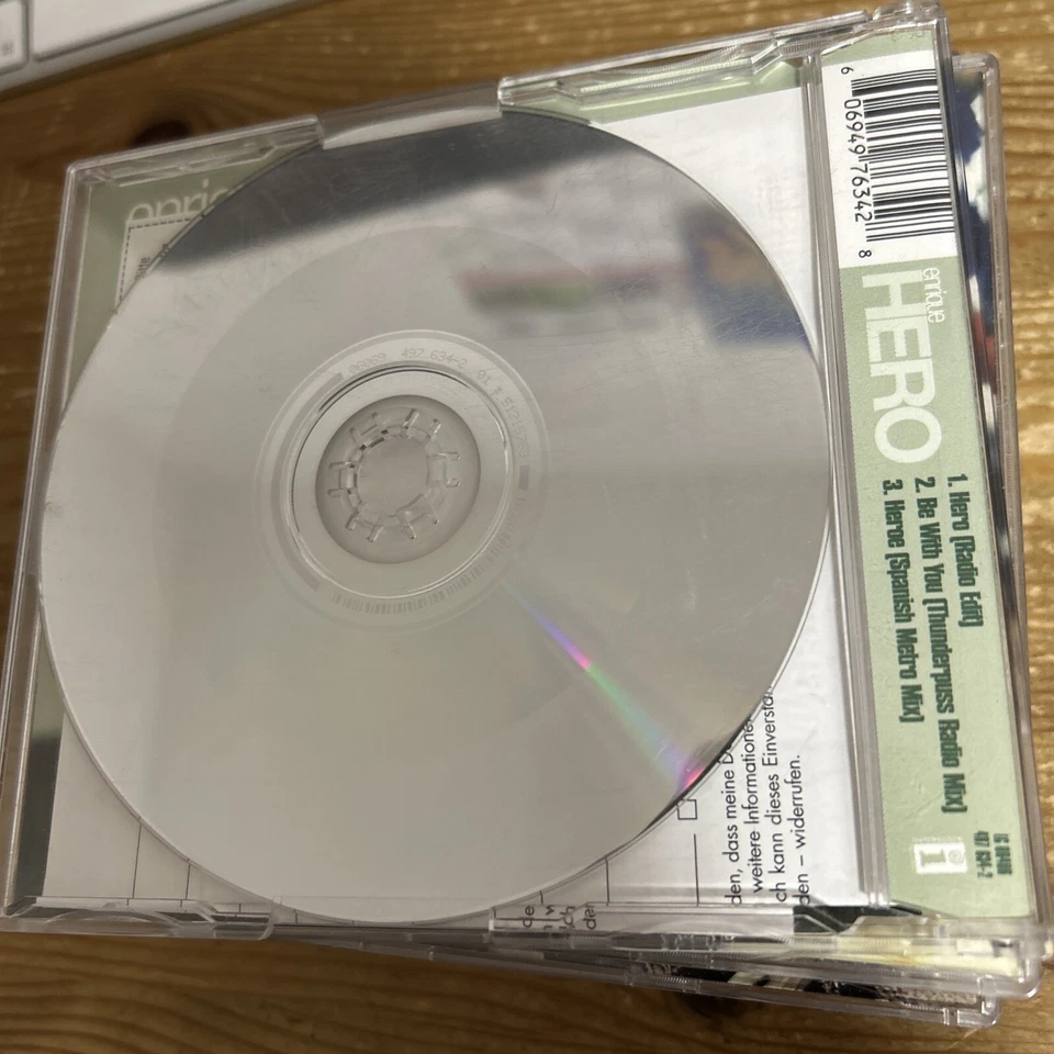 Enrique Iglesias: HERO - Single CD - Bild 2 von 3