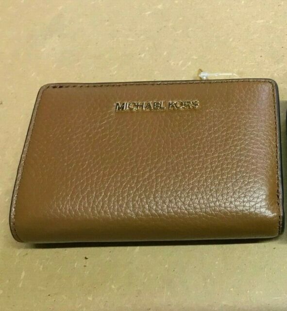 michael kors jet set travel bifold zip coin wallet