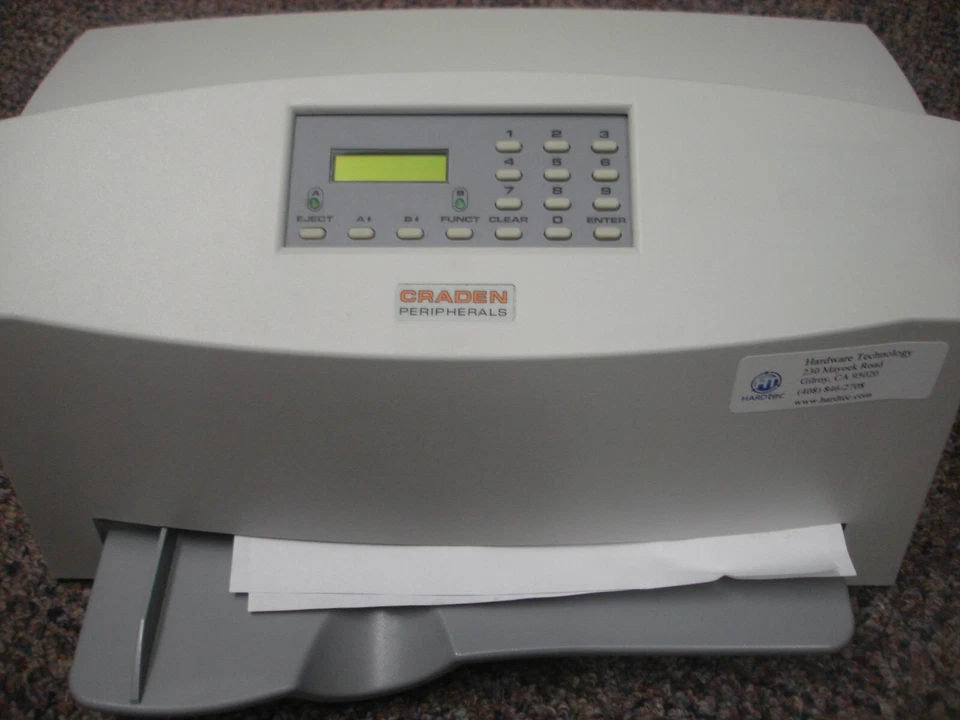 Craden DP9 Passbook Printer dual serial interface - Image 2 of 4
