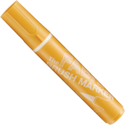 Marvy Fabric Brush Point Marker Art Supplies, Golden Rod, 1 Count (Pack of 1)