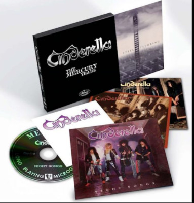 Cinderella - The Mercury Years 5 CD + Bonustracks Box Set NEU OVP
