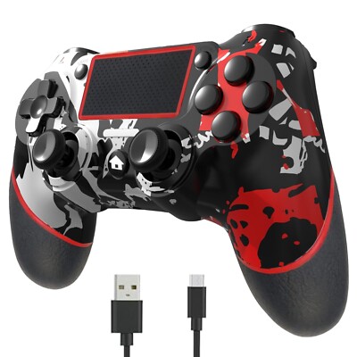 SZYUYU Wireless Controller for Ps4 Romote Compatible with Ps4/Slim/Pro/Window...