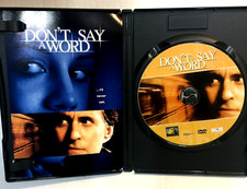 Don't Say A Word DVD Michael Douglas Ships Same Day with Tracking