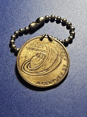 1933 Chicago Progress Medal Travel and Transportation Building (M.T.#0812)