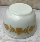Vintage Pyrex Butterfly Gold White 402 1 1/2 Qt. Mixing Nesting Bowl Replacement