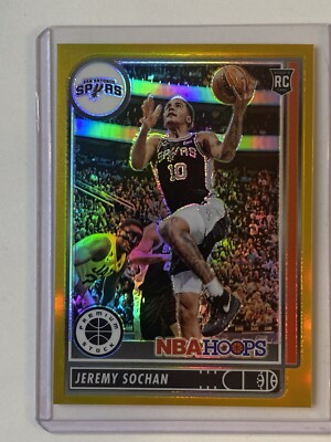 JEREMY SOCHAN ROOKIE GOLD /10 NBA HOOPS SPURS