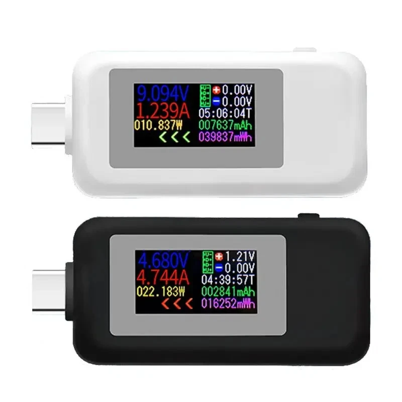Multimètre Testeur USB C - Voltmètre/Ampèremètre Pour QC2.0/3.0 Et PD - Modèle KWS-1902L