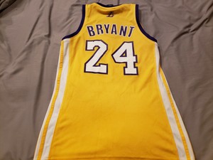 Los Angeles Lakers Kobe Bryant 24 Adidas Women S Nba 4her Fashion Jersey Gold Ebay