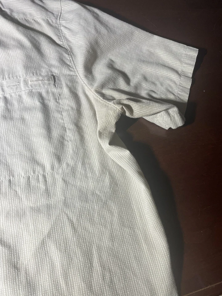 Camisa Merrell Para Hombres a Cuadros Senderismo Aire Libre Manga Larga Opti-Wick UPF 30+ Talla XL Foto 4 de 4