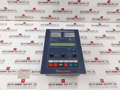Omicron Ogs 3.1 Display Gas Sampling System Dis3.1 Rev.H