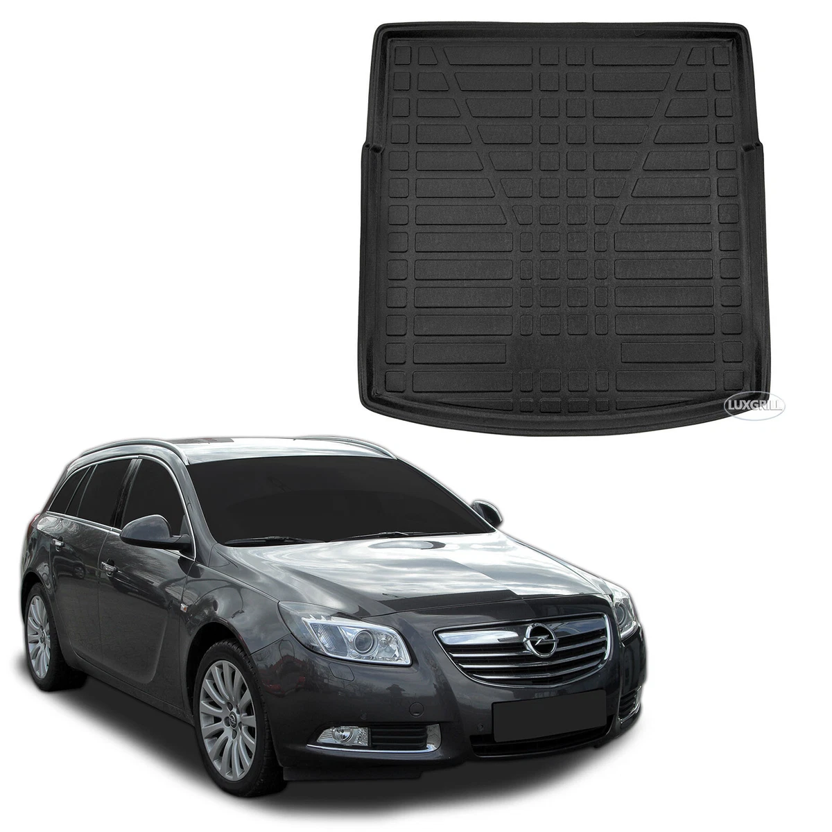 Tappetino Per Bagagliaio Travall Per Opel Insignia Sport Tourer (2017-2022) - Vasca In Gomma Originale TBM1175