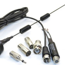 AM/FM Antenne Magnetfuß FM Radioantenne für Innenbereich Video mit 5 Adapter