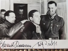 Edmund Rossmann/Adolf Dickfeld 2x signed phot...