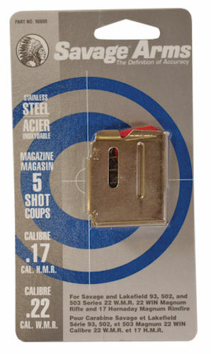 Chargeur Pour Fusil Savage 93 Series Magnum - Calibres 22 WMR Et 17 HMR, 10 Coups - Neuf