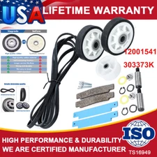 Dryer Maintenance Kit for Maytag kenmore 33002535 306508 12001541 Belt Roller US