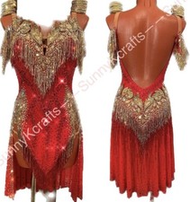 SunnyK Handmade Samba Ballroom Swing Salsa Rumba Latin Dance Dress RHYTHM