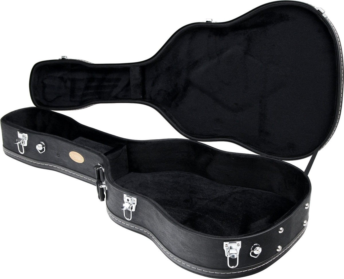 Custodia Rigida Per Chitarra Folk Rocktile - Valigetta Protettiva Con Serratura - Foto 4