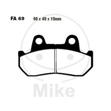 Pair of EBC FA069 732.67.88 Brake Pads for Honda 900 CB F Bol D'or 1981-1983