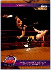 CEDRIC ALEXANDER - 2019 WWE TOPPS ROAD TO WRESTLEMANIA - #52 (BRONZE)