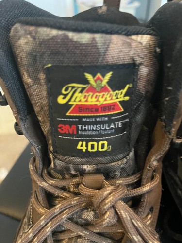 Thorogood 400g boots size 10w leather upper thinsulate - Picture 7 of 7