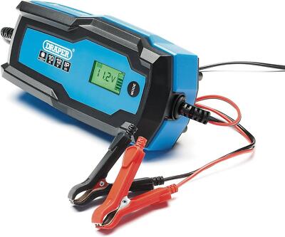 Draper Automatisches Batterieladegerät Intelligent Smart 12V Autoreparatur Wartung